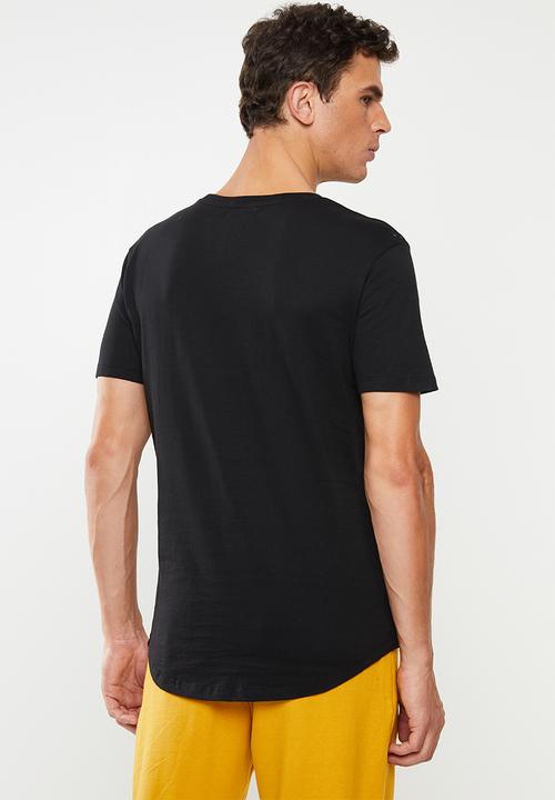 Superbalist - Longline curved hem short sleeve 3 pack tees - multi