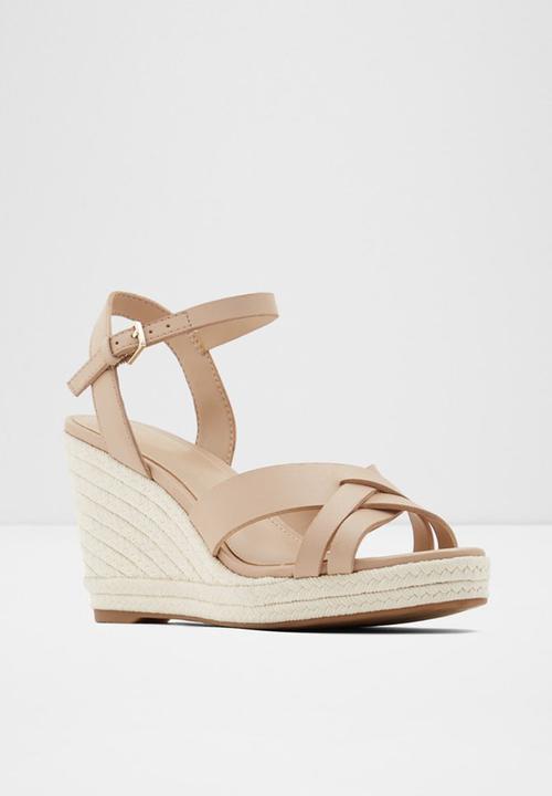 ALDO - Alaredda leather heel - beige