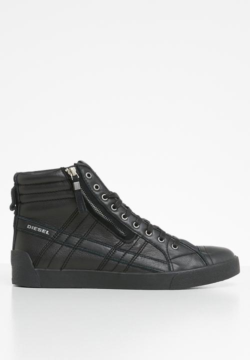 Diesel  - D-string plus - sneaker mid - black