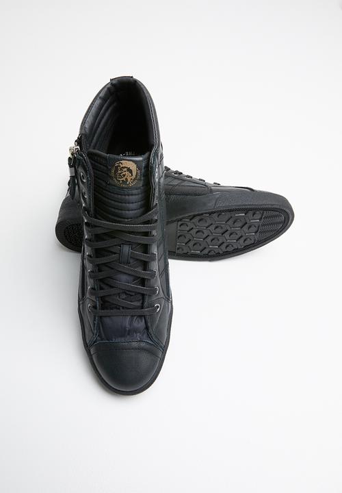 Diesel  - D-string plus - sneaker mid - black