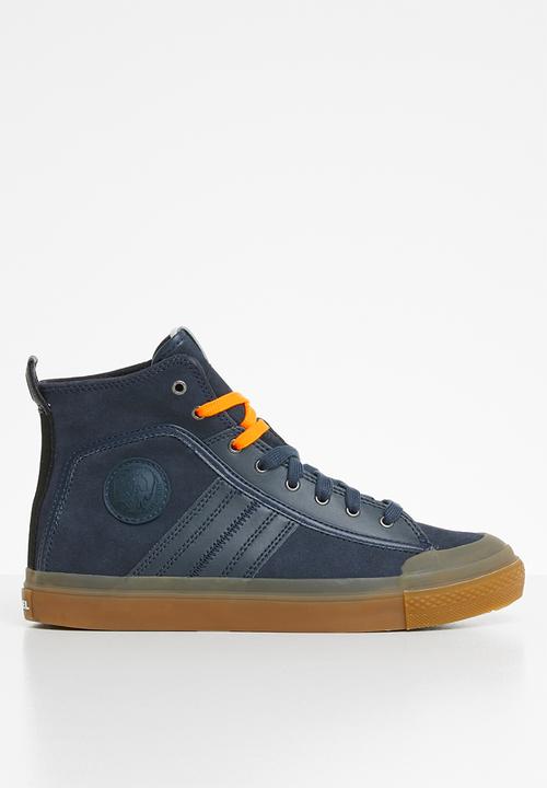 Diesel  - S-astico mc logo - sneaker mid - midnight navy
