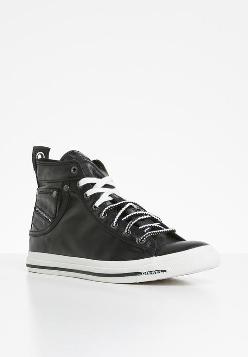 Diesel  - Exposure i - sneaker mid - black