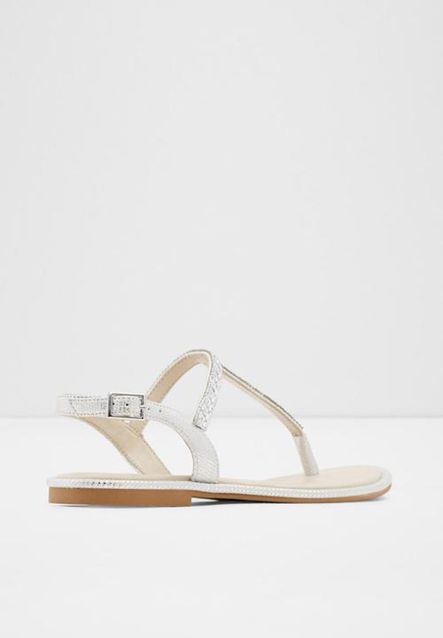 ALDO - Sheeny sandal - 040 silver