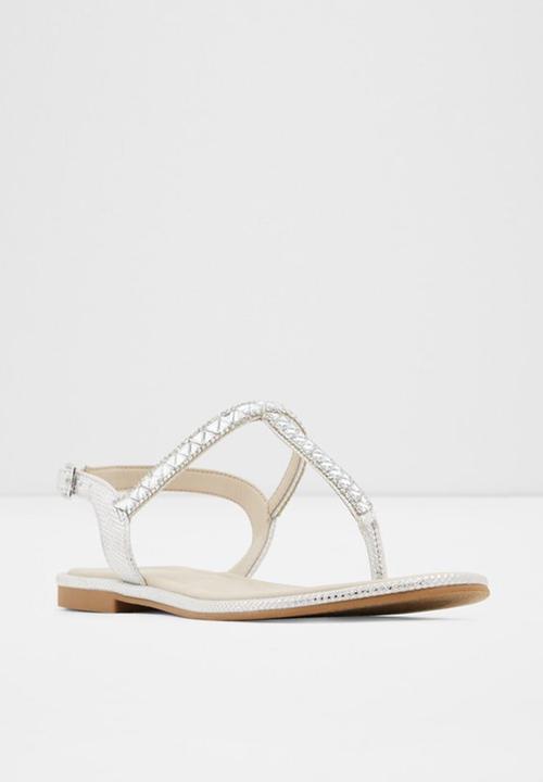 ALDO - Sheeny sandal - 040 silver