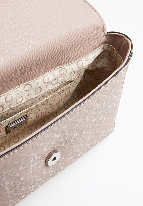 GUESS - Smoke crossbody flap - pink