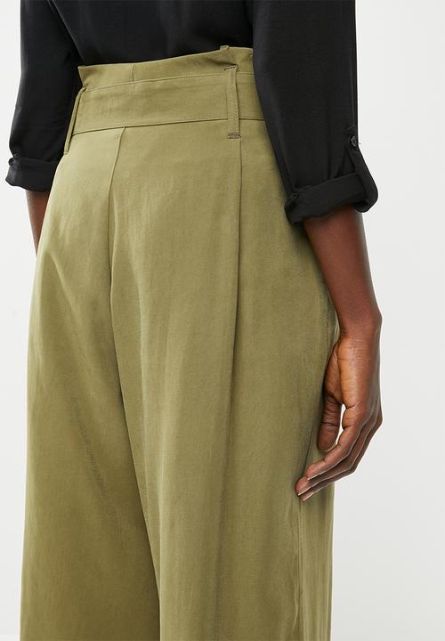 Superbalist - Wide leg culottes - khaki