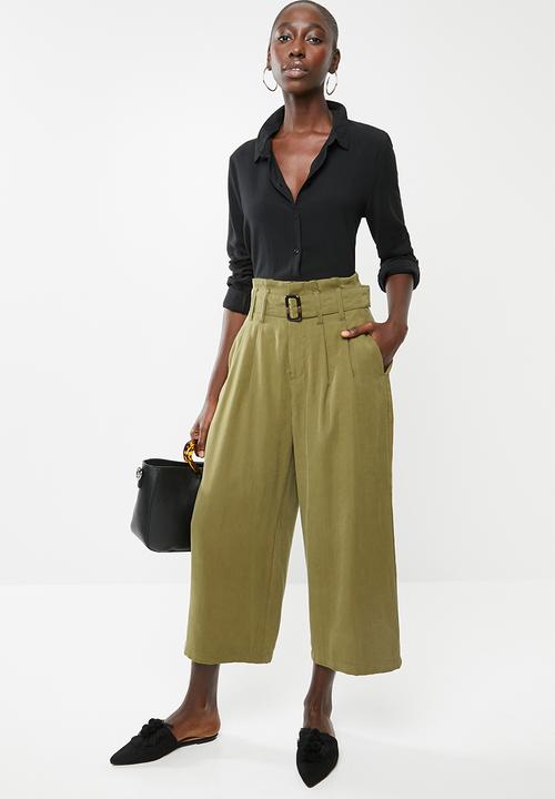 Superbalist - Wide leg culottes - khaki