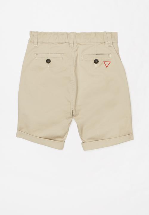 GUESS - Guess boys chino shorts - beige