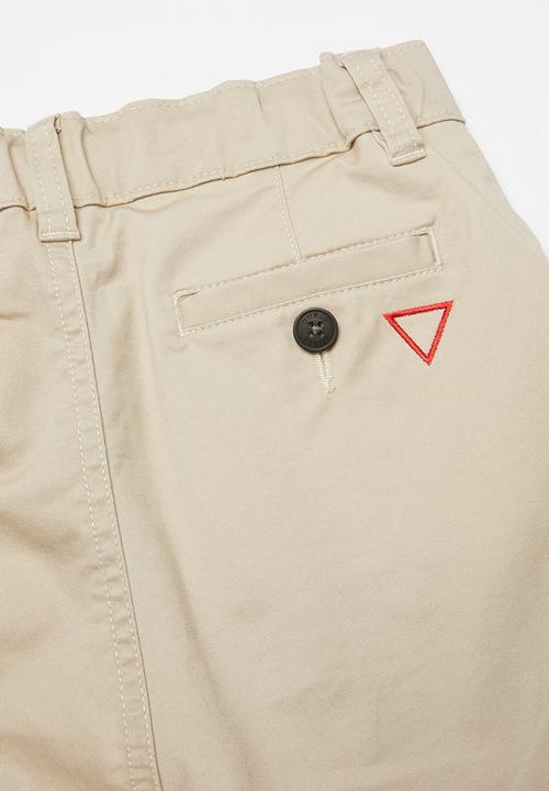 GUESS - Guess boys chino shorts - beige