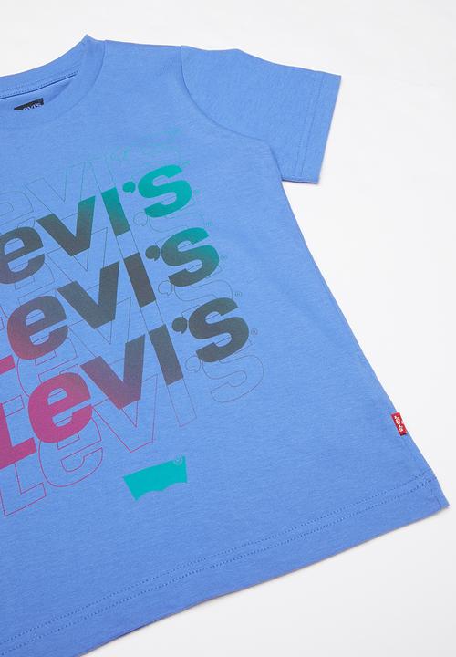 Levi’s® - Levi's boys stacked tee - blue