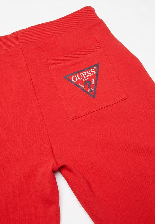GUESS - Guess teens core active shorts - red