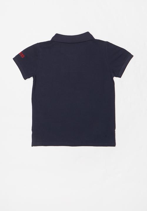 GUESS - Short sleeve guess core polo - navy