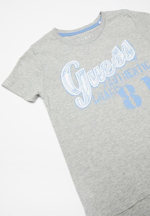 GUESS - Short sleeve authentic tee - grey