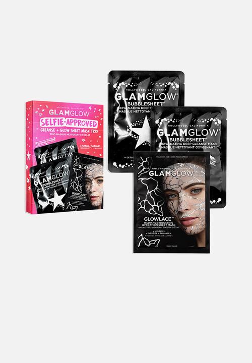 GLAMGLOW - Selfie-approved Sheet Mask Trio Set: Cleanse + Glow