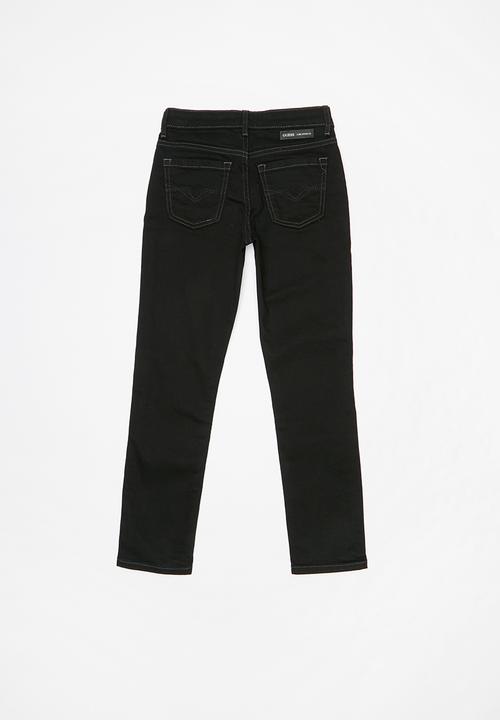 GUESS - Teens skinny jeans - black 
