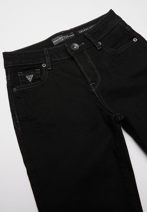 GUESS - Teens skinny jeans - black 