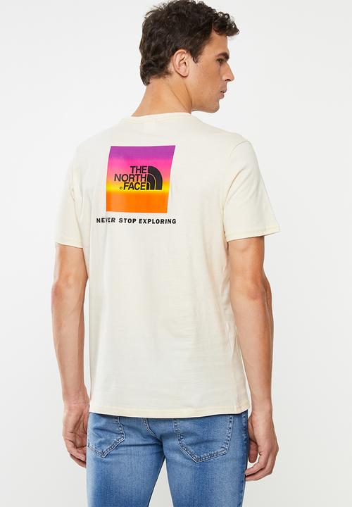 The North Face - Raglan redbox tee - white