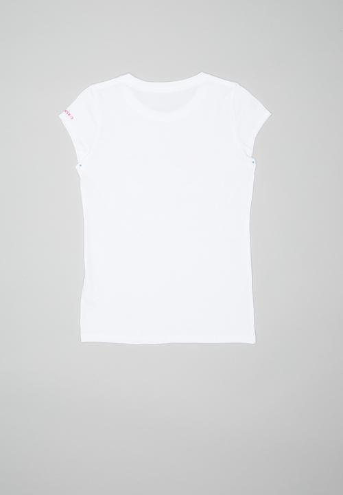 Converse - Foil tee - white