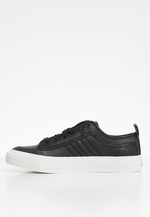Diesel  - S-astico low lace -  black mono