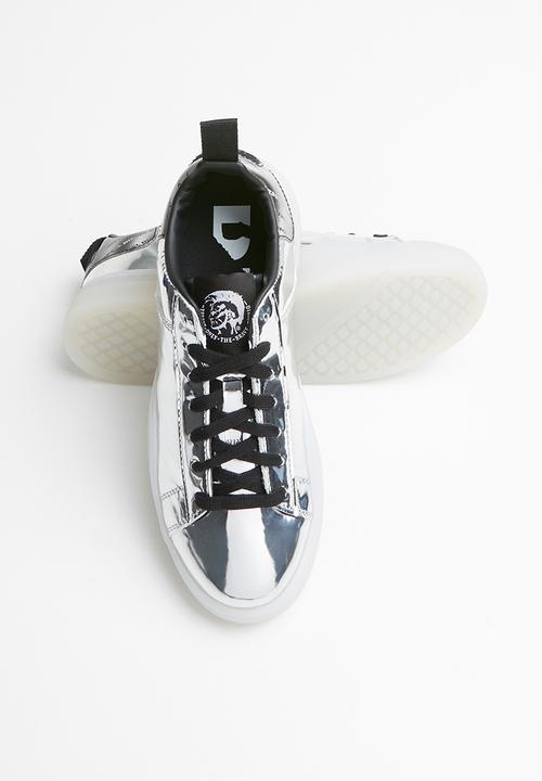 Diesel  - S-clever low lace  - silver