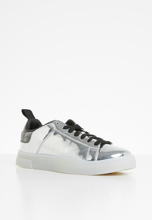 Diesel  - S-clever low lace  - silver