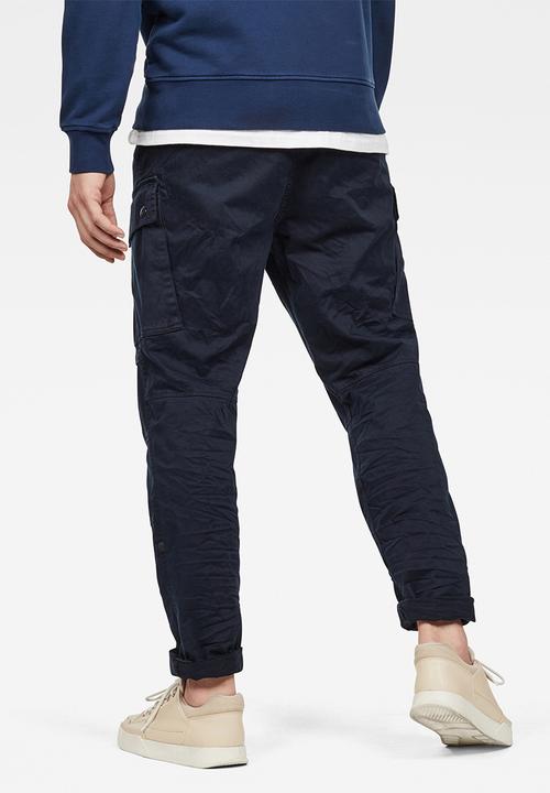 G-STAR - Roxic straight tapered pants  - mazarine blue