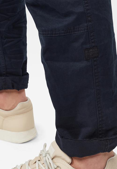 G-STAR - Roxic straight tapered pants  - mazarine blue