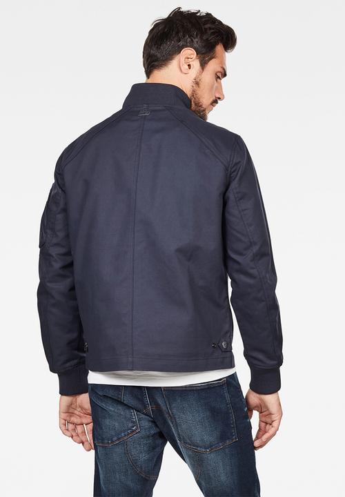 G-STAR - Stadial bomber jackets  - mazarine blue