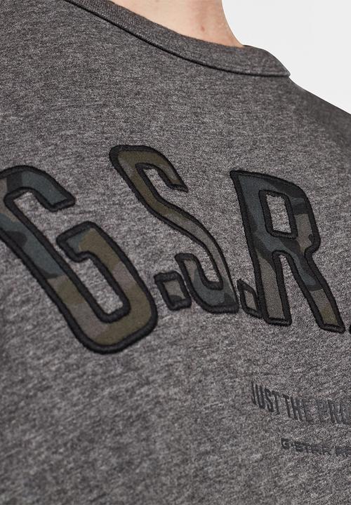 G-STAR - Graphic 12 r t s\s - granite htr