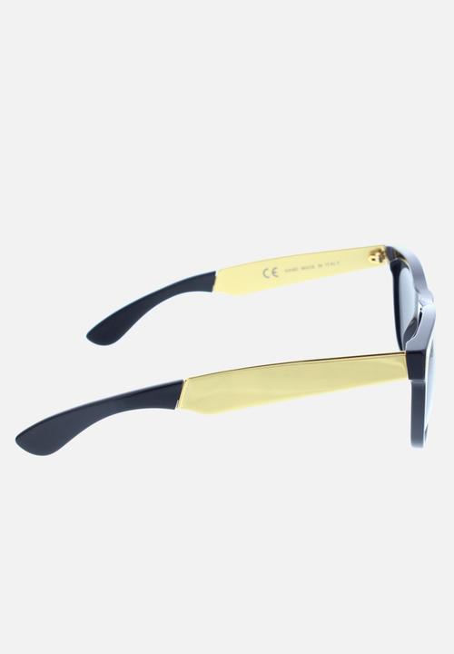 SUPER By Retrosuperfuture® - Francis classic wayfarer sunglasses - black gold