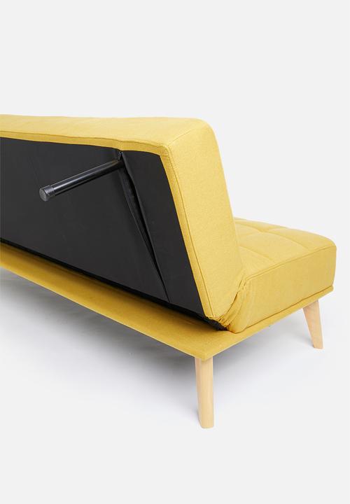 Sixth Floor - Ella sleeper couch - mustard