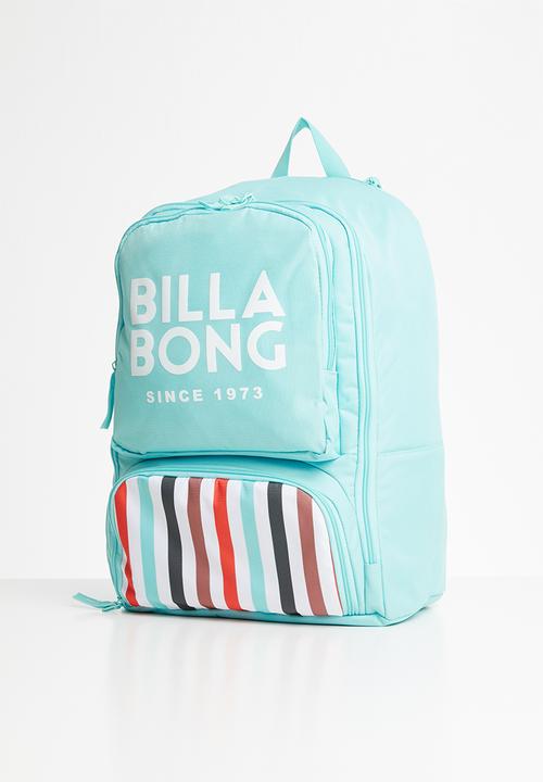 Billabong  - Funfair stripe backpack - blue