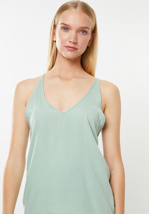 Superbalist - sleep cami & pants - green