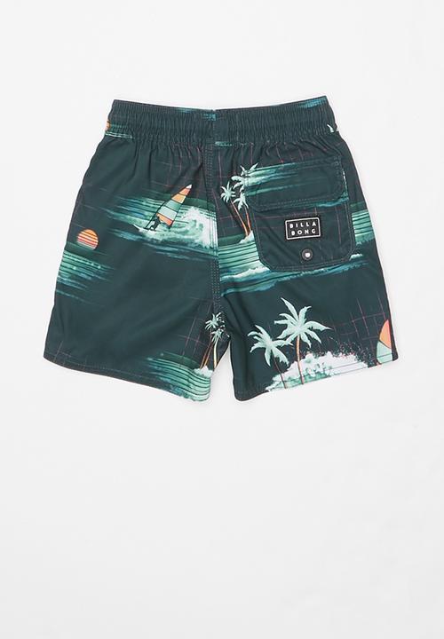 Billabong  - Groms island layback boardshort - multi