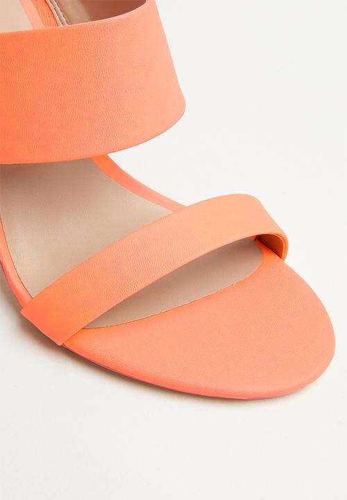 Call It Spring - Falelia heel - bright orange