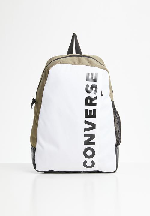 white converse backpack