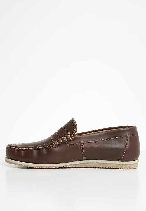 Grasshoppers - Timmy leather loafer - brown