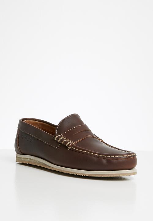 Grasshoppers - Timmy leather loafer - brown