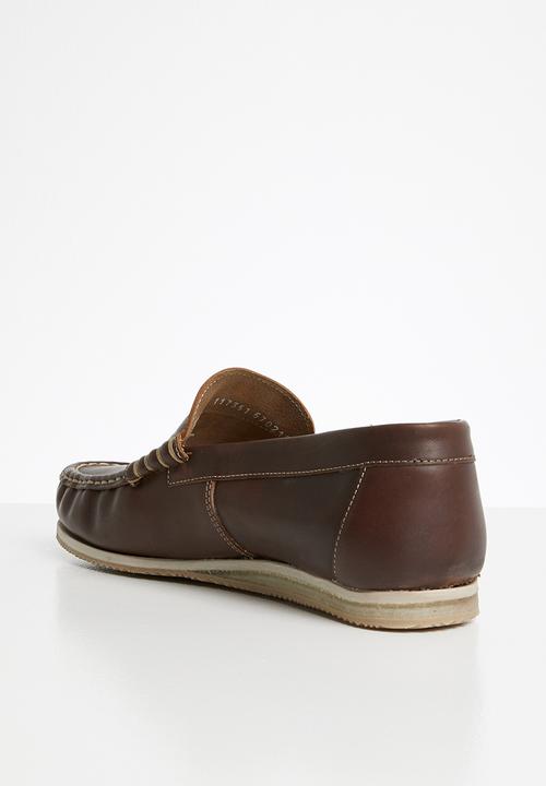 Grasshoppers - Timmy leather loafer - brown
