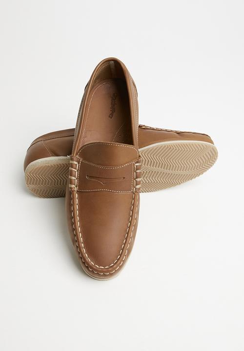 Grasshoppers - Timmy leather loafer - brown