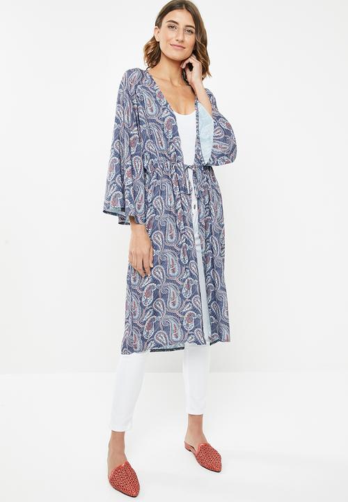 edit - Short kimono - multi
