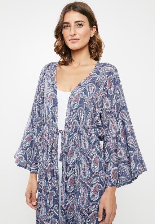 edit - Short kimono - multi