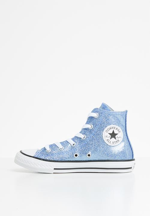Converse - Chuck Taylor All Star autumn glitter - light blue & white 