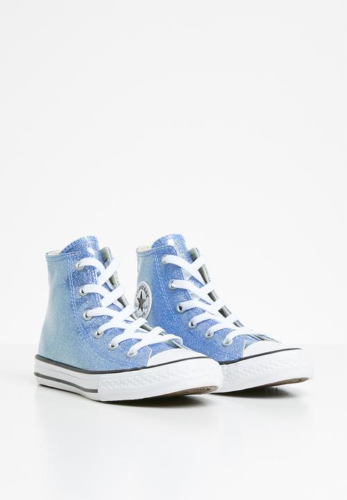 Converse - Chuck Taylor All Star autumn glitter - light blue & white 