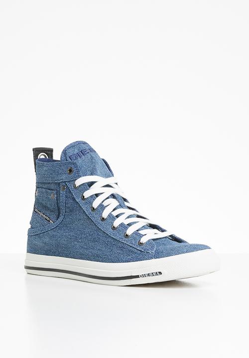 Diesel  - Exposure i - sneaker mid - indigo