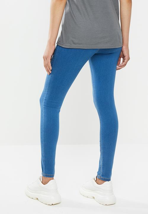 Missguided - Outlaw jegging - blue