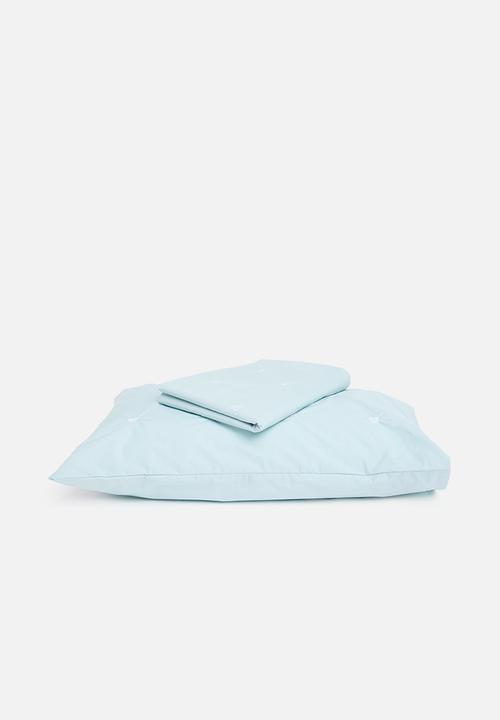 Sheraton Textiles - Lufly duvet cover set - blue 