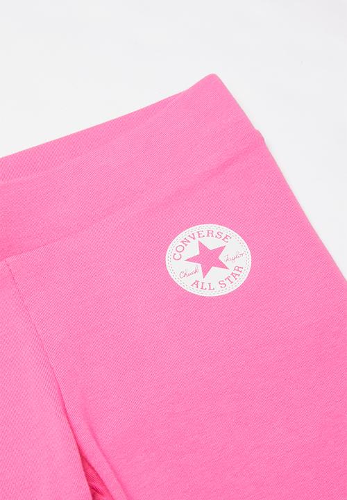 Converse - Converse girls signature chuck patch legging - pink