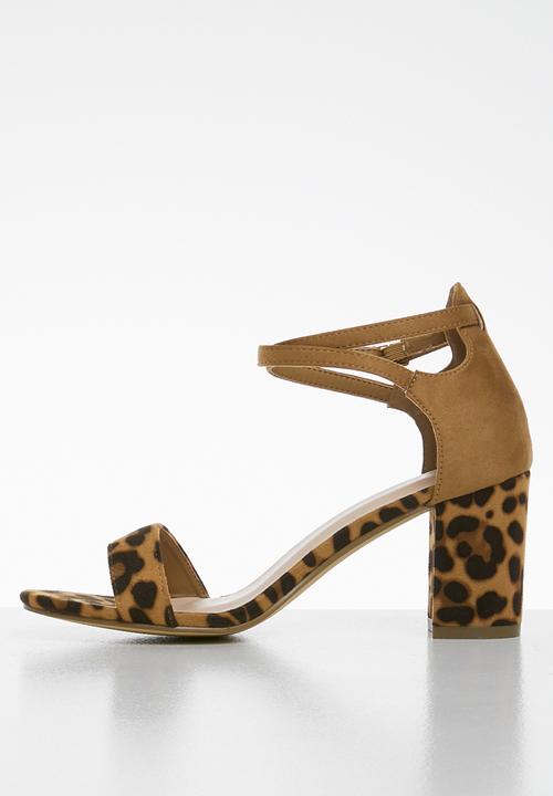 POLO - Morgan ankle strap sandal - brown