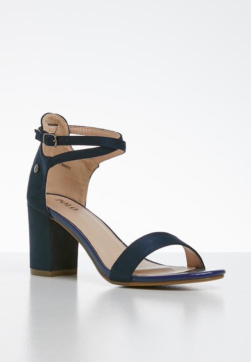 POLO - Morgan ankle strap sandal - navy